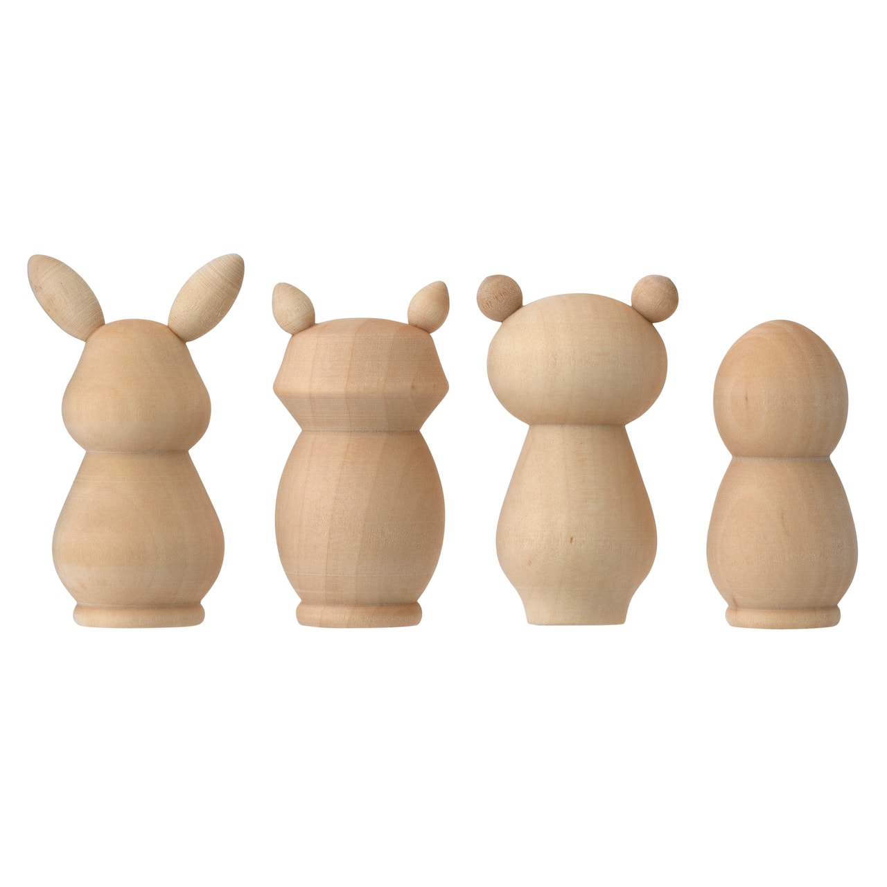 12 Packs: 4 ct. (48 total) Mixed Animal Peg Figures by Creatology™